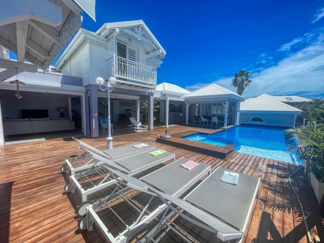 3.Location villa piscine Sainte Anne Guadeloupe_ensemble